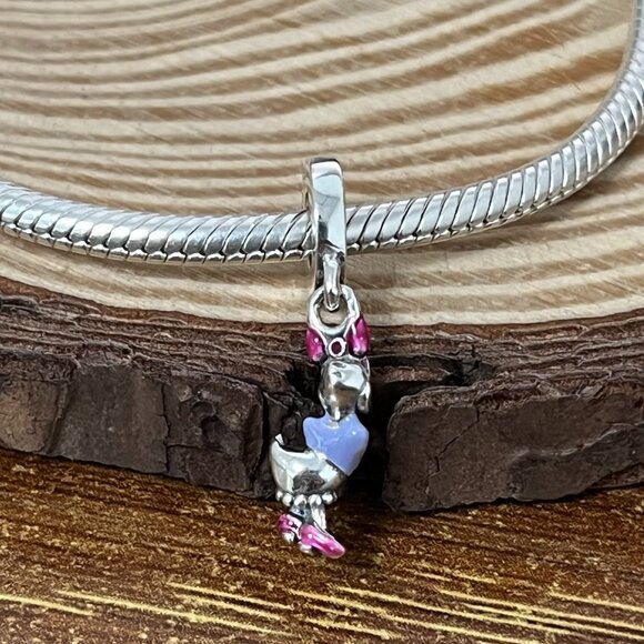 Pandora Daisy Duck Dangle S925 Silver Charm - Picture 2 of 4